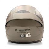 קסדת כביש 3/4 LS2 OF618 VERSO II SOLID חול אדמה - LS2