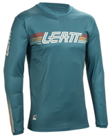 חולצת רכיבה ארוכה גברים MTB Enduro 4.0 Teal V25
