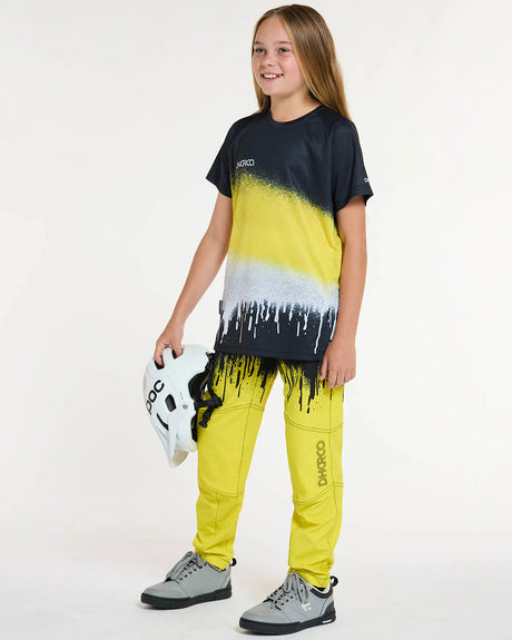 חולצת רכיבה קצרה ילדים Acid Rain