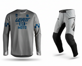 סט מכנס וחולצה Enduro 4.5 X-Flow Steel Grey - Leatt