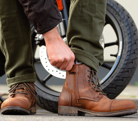 מגף רכיבה קלאסי Kaspar מבית Falco חום