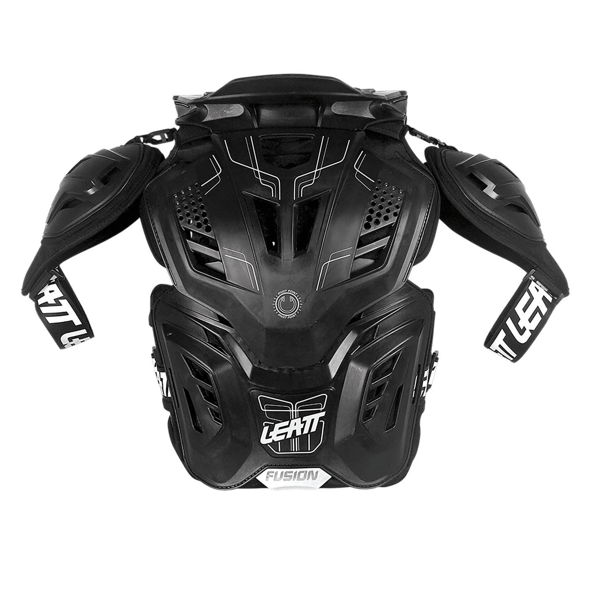 מגן גוף Leatt Fusion 3.0 Black