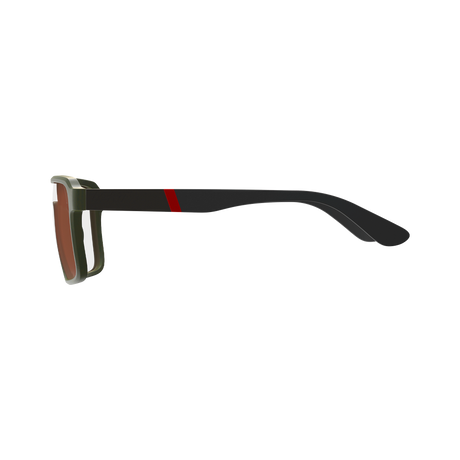 משקפי שמש Leatt TheViz Pyrenees Satin Green Polarized Brown/Silver 20 VLT