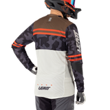 חולצת רכיבה ארוכה גברים MTB Gravity 4.0 Cream V25
