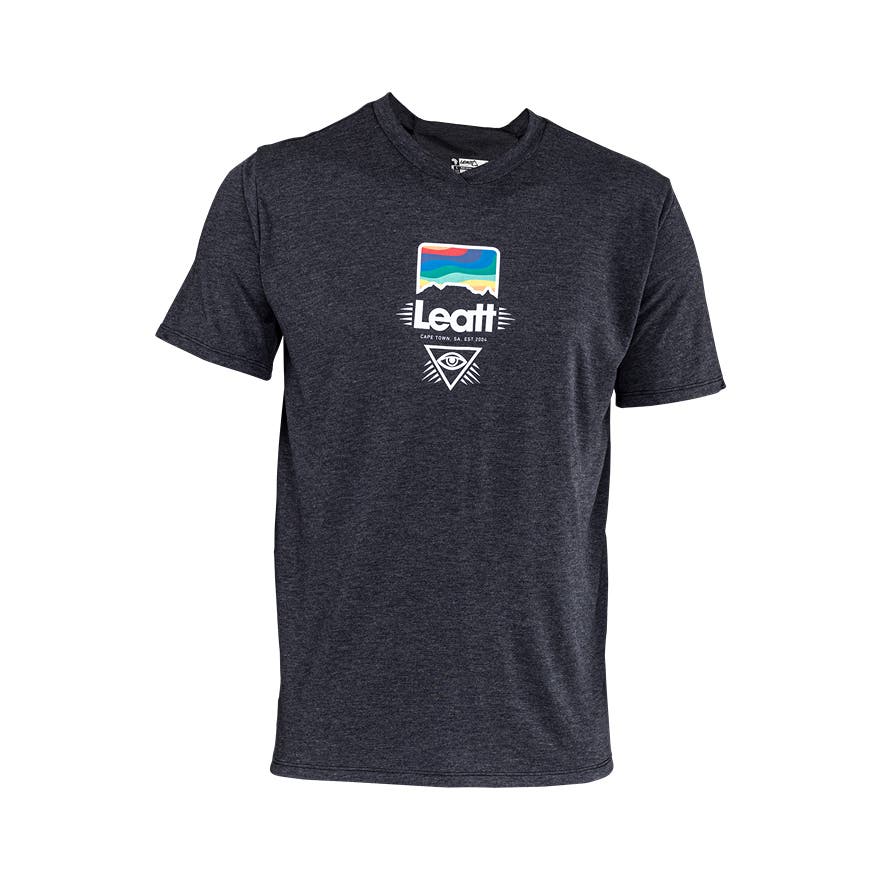 חולצת רכיבה קצרה גברים MTB Gravity 1.0 Blk