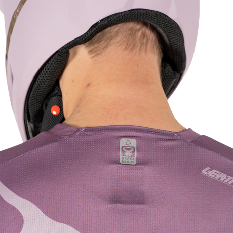 חולצת רכיבה ארוכה גברים MTB Gravity 3.0 Lavender V25