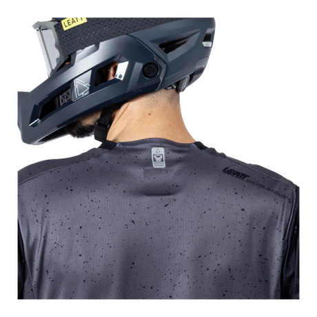 חולצת רכיבה קצרה גברים MTB Enduro 3.0 Graphite V25