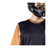 חולצת רכיבה קצרה גברים MTB Enduro 3.0 Rust V25