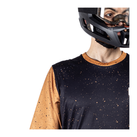 חולצת רכיבה קצרה גברים MTB Enduro 3.0 Rust V25