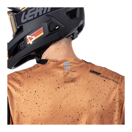 חולצת רכיבה ארוכה גברים MTB Enduro 4.0 Rust V25