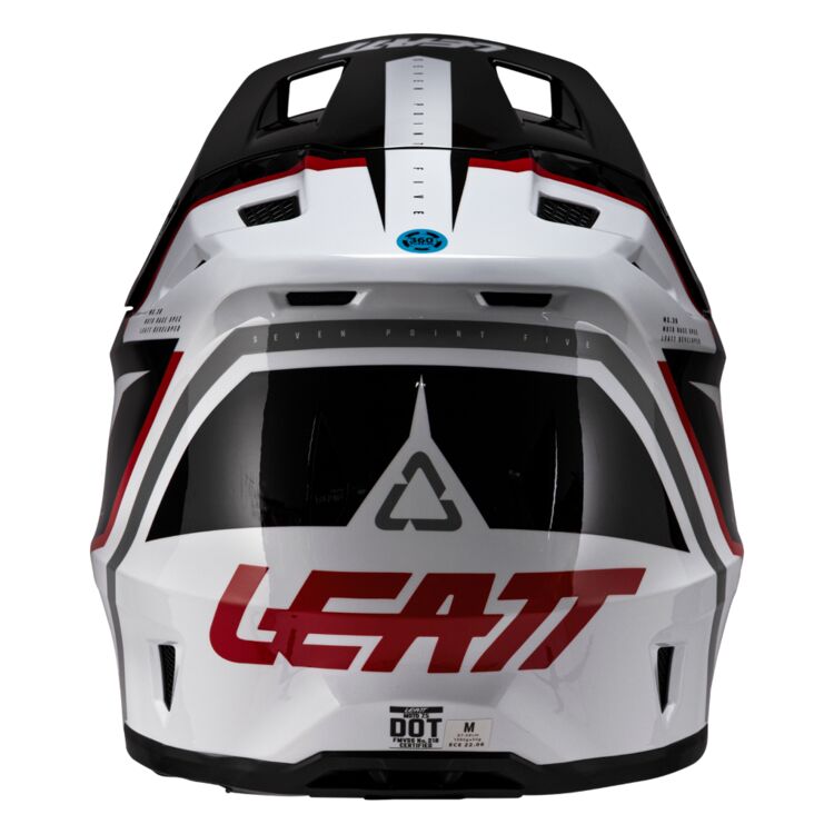 קיט קסדה ומשקף Leatt Moto 7.5 Red/White V26