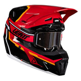 קיט קסדה ומשקף Leatt Moto 7.5 Red V26