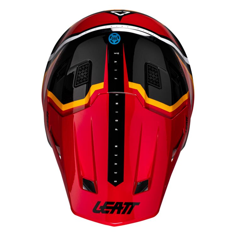 קיט קסדה ומשקף Leatt Moto 7.5 Red V26