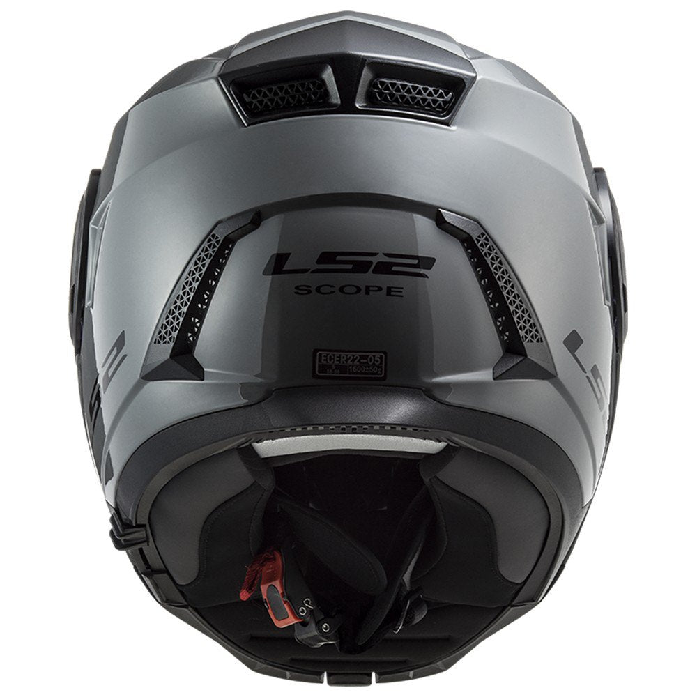 קסדת כביש נפתחת LS2 FF902 SCOPE אפור