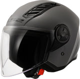 קסדת כביש 3/4 LS2 OF616 AirFlow ll טיטניום מט - LS2