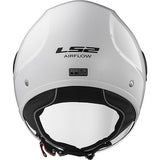 קסדת כביש 3/4 LS2 OF562 AirFlow ll לבן