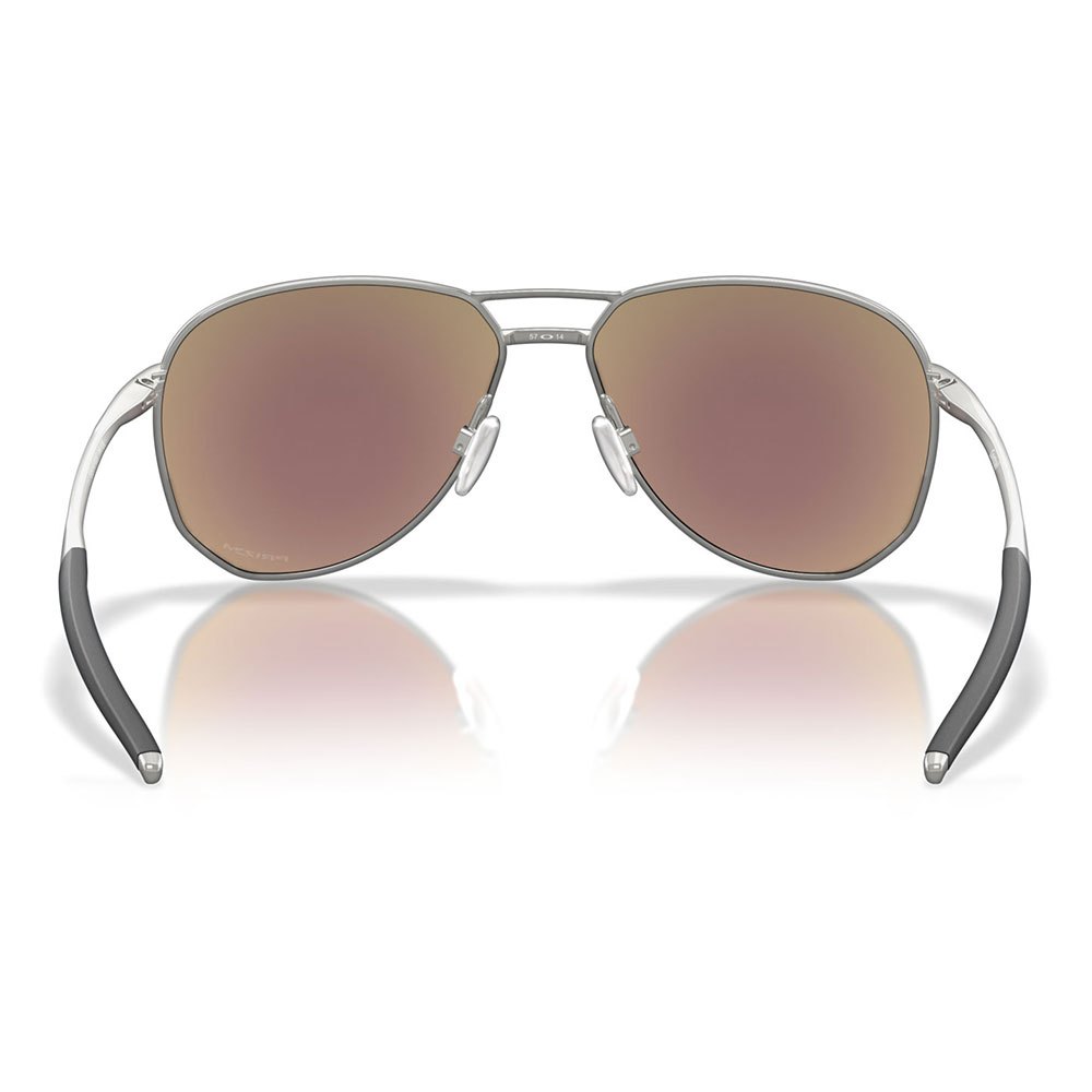 Oakley Full Rim Aviator CONTRAIL Prizm Sapphire Lenses, Satin Chrome Frame