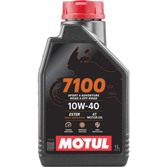 7100 שמן סינתטי 10W40 1L מבית MOTUL