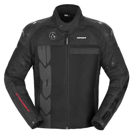מעיל רכיבה קיץ Spidi Progressive NET WINDOUT שחור/שחור
