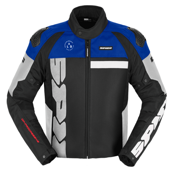 מעיל רכיבה קיץ Spidi Progressive NET WINDOUT שחור/כחול