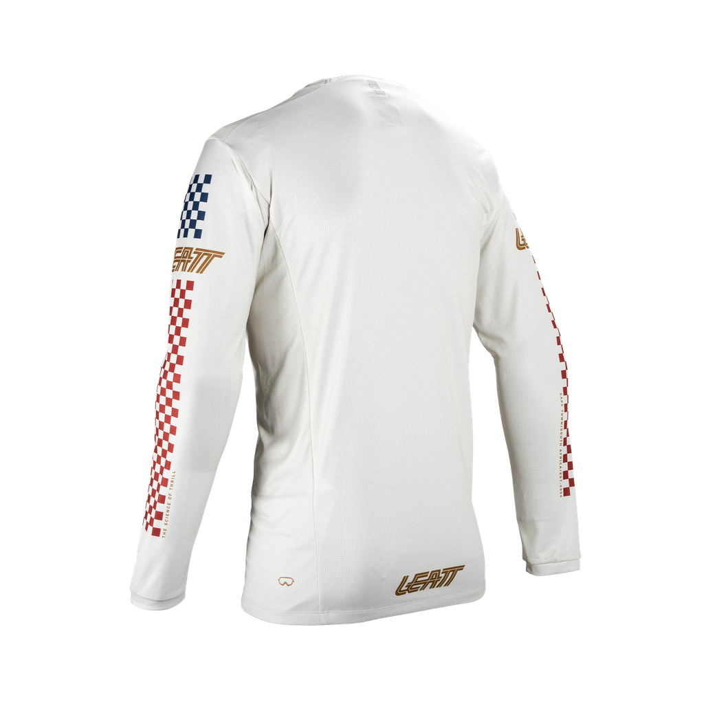 חולצת רכיבה ארוכה גברים MTB Enduro 4.0 Cream V25
