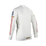 חולצת רכיבה ארוכה גברים MTB Enduro 4.0 Cream V25