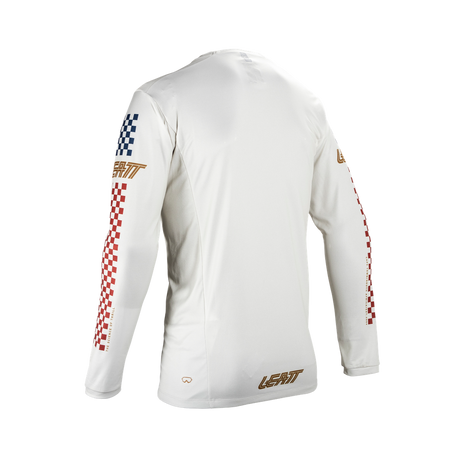 חולצת רכיבה ארוכה גברים MTB Enduro 4.0 Cream V25