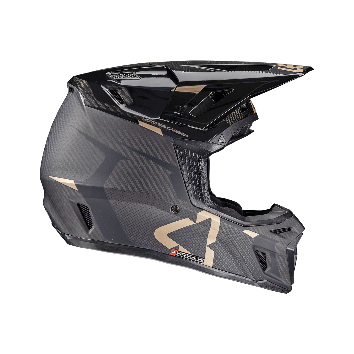 קיט קסדה ומשקף Leatt Moto 9.5 Carbon V25 + Goggles 6.5 Iriz