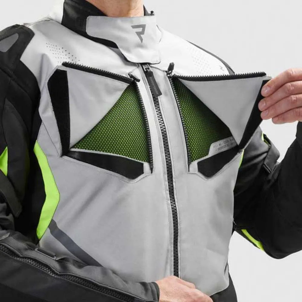 Rebelhorn HIKER IV TEXTILE מעיל רכיבה אפור