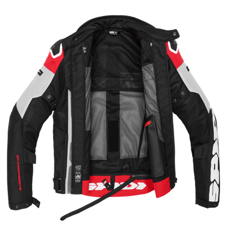 מעיל רכיבה קיץ Spidi Progressive NET WINDOUT שחור/אדום