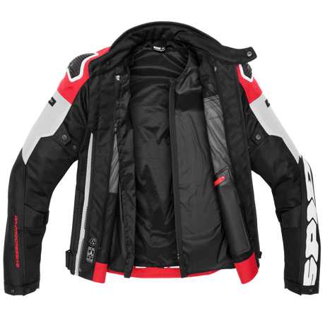 מעיל רכיבה קיץ Spidi Progressive NET WINDOUT שחור/אדום