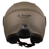 קסדת כביש 3/4 LS2 OF616 AirFlow ll Solid Matt Sand חול מט