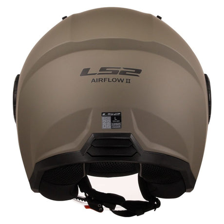 קסדת כביש 3/4 LS2 OF616 AirFlow ll חול מט - LS2