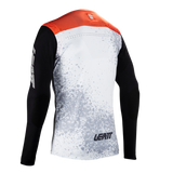 חולצת רכיבה ארוכה גברים MTB Gravity 5.0 White V25
