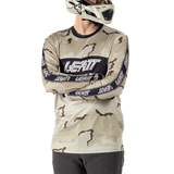 חולצת רכיבה ארוכה גברים MTB Gravity 3.0 Desert V25
