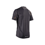 חולצת רכיבה קצרה גברים MTB Trail 1.0 X-Flow Black V25
