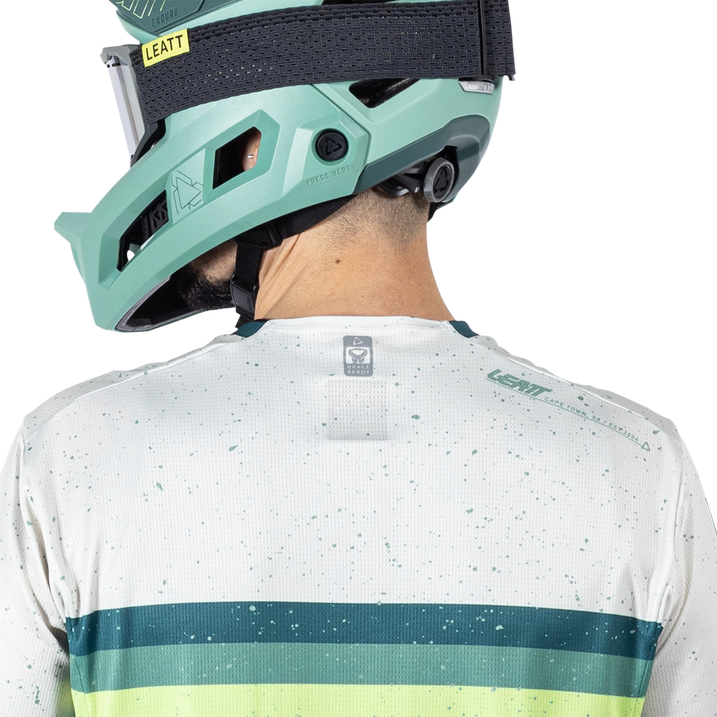 חולצת רכיבה קצרה גברים MTB Enduro 3.0 Pistachio V25
