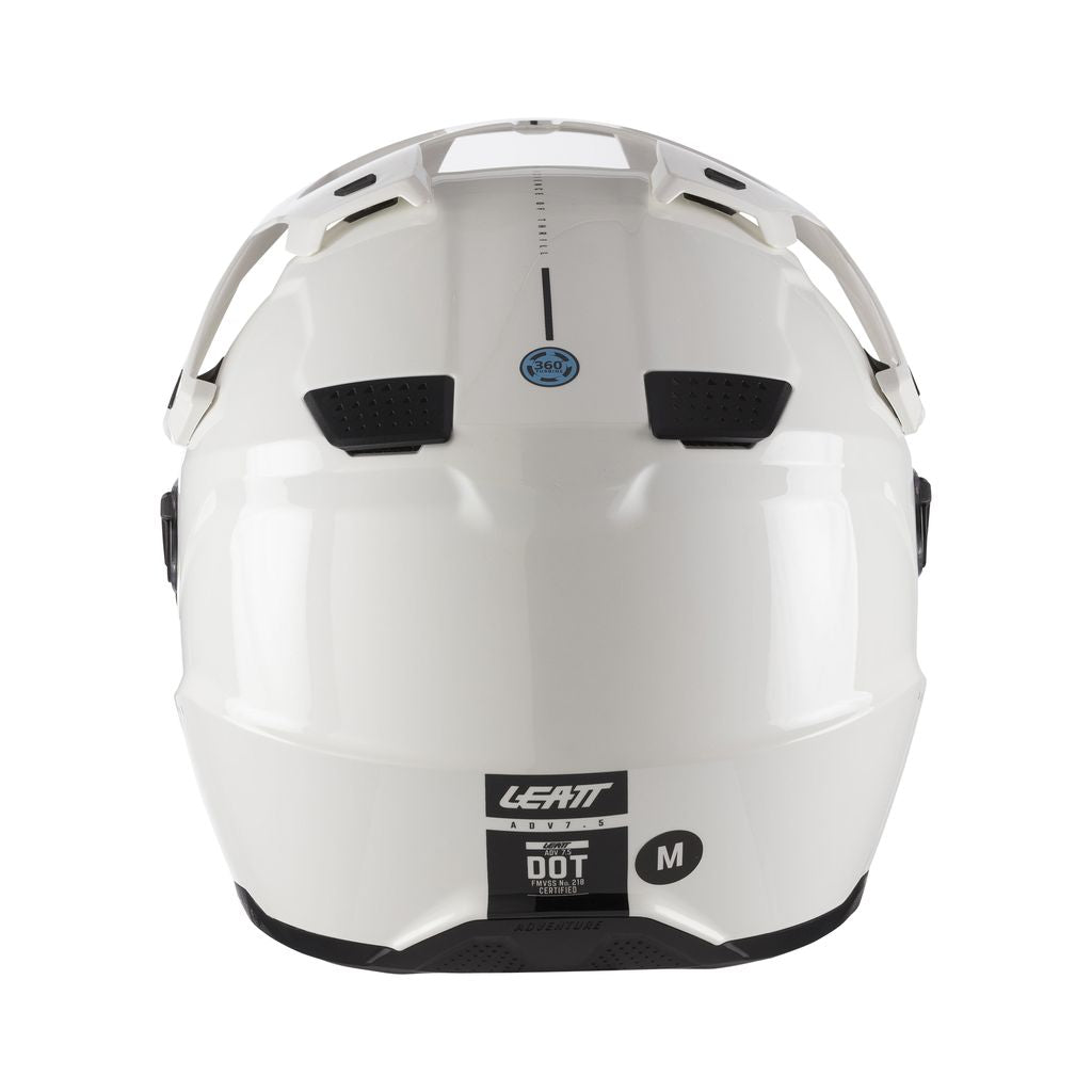 קיט קסדה ומשקף אדוונצ'ר ADV 7.5 לבן - Leatt