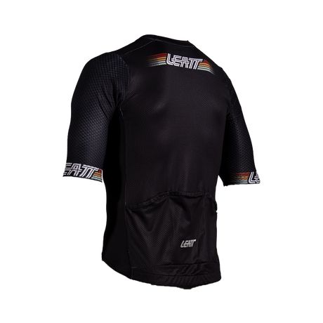חולצת רכיבה קצרה גברים MTB Endurance 6.0 Black V25