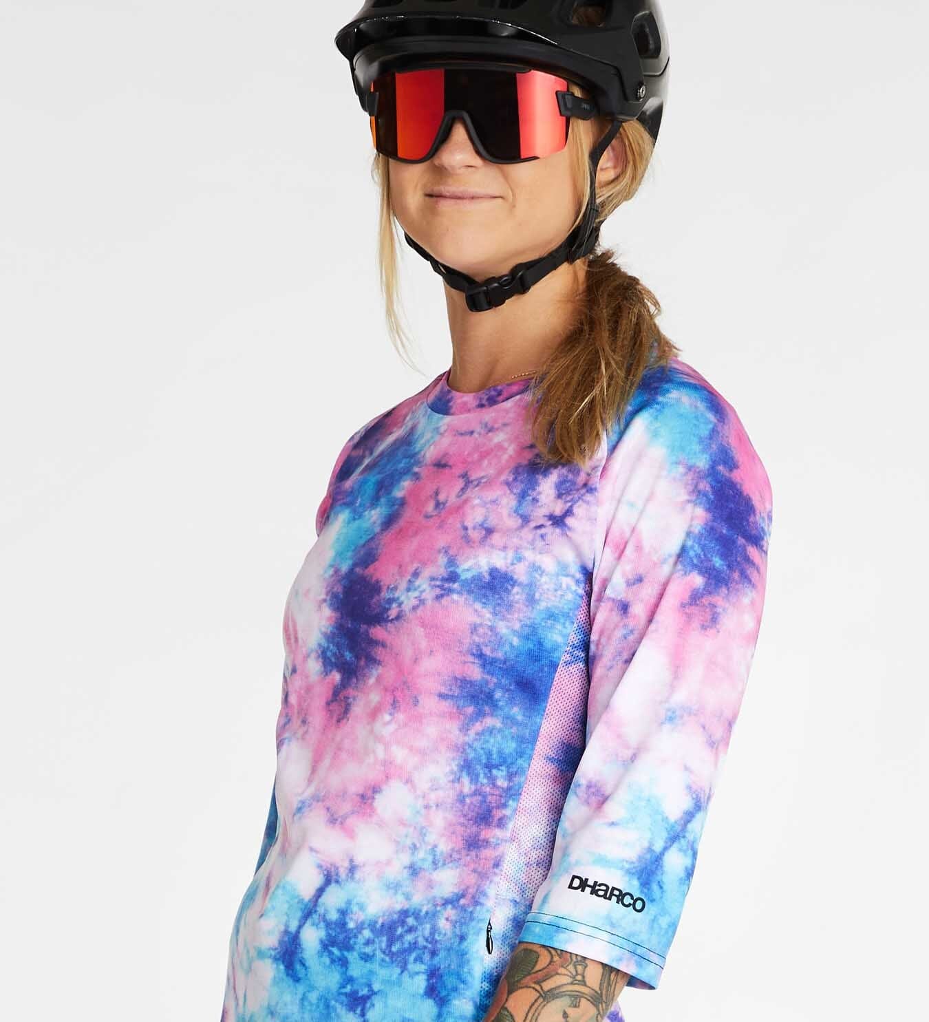 Women’s 3/4 Sleeve TIE DYE goridemorzine 