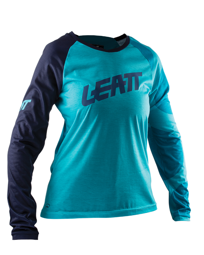 חולצת רכיבה ארוכה נשים MTB 2.0 Mint