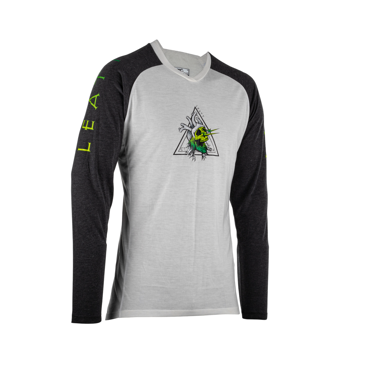 חולצת רכיבה ארוכה גברים MTB Gravity 2.0 Zombie