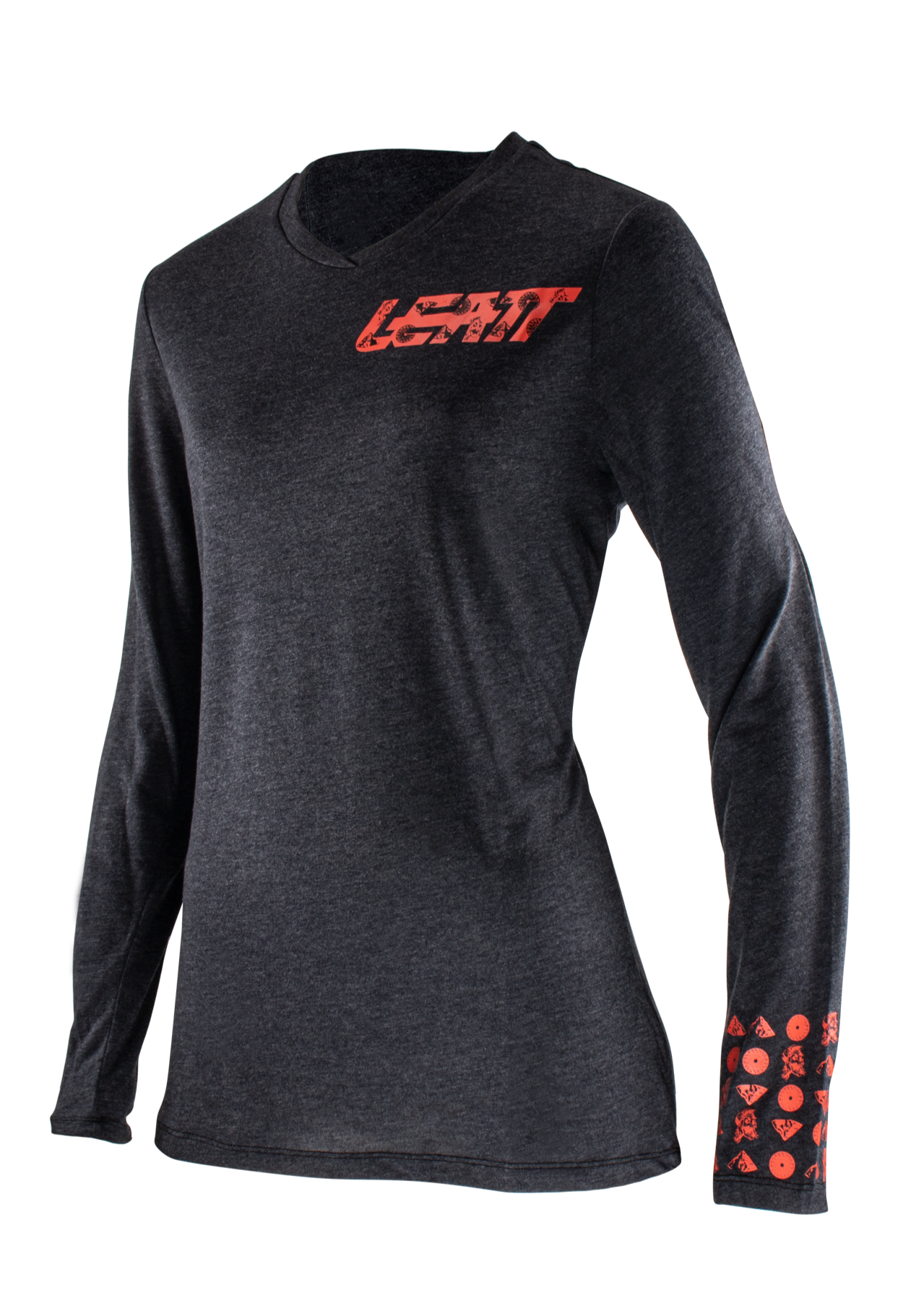 חולצת רכיבה ארוכה נשים MTB Gravity 2.0