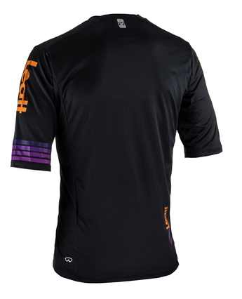 חולצת רכיבה קצרה גברים MTB Enduro 3.0 Black