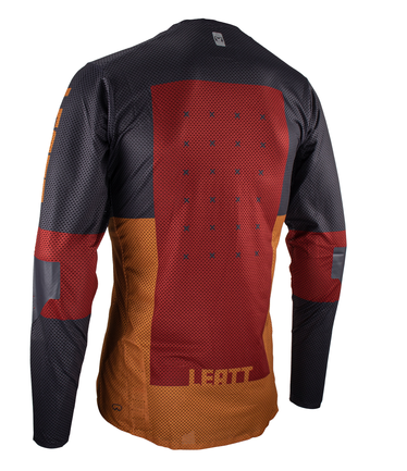 חולצת רכיבה ארוכה גברים MTB Gravity 4.0 V23 Suede