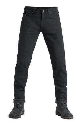 ג'ינס רכיבה Steel Jeans AA - Single Layer Black - PANDO MOTO
